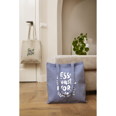 Logo trade promotional gifts image of: Melange Shopper GRS Recycled Canvas (280 g/m²) bag