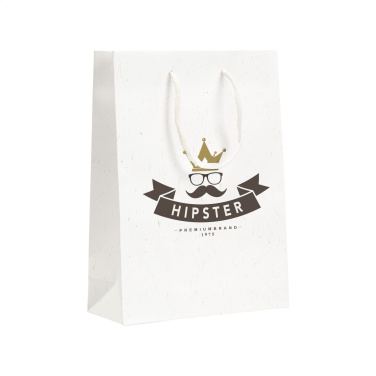 Logotrade promotional merchandise photo of: Leaf It Bag recycled with straw fibres (180 g/m²) M