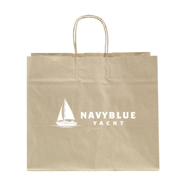 Logo trade corporate gift photo of: Leaf It Bag recycled grass paper (90 g/m²) XL