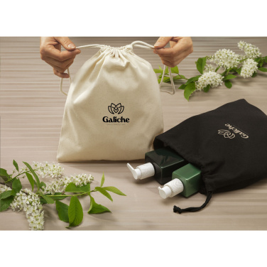 Logotrade business gifts photo of: Gift Pouch GRS Recycled Cotton (150 g/m²) M