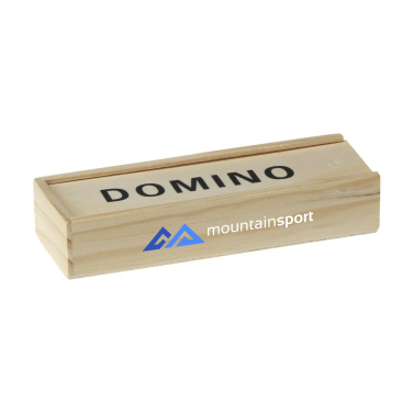 Logo trade promotional merchandise image of: Domino game