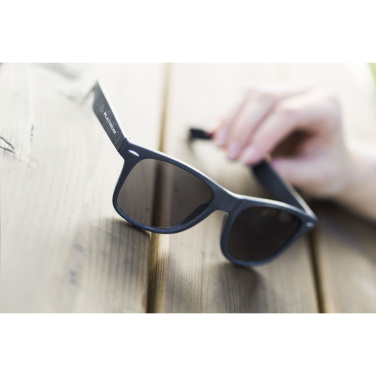 Logo trade promotional giveaway photo of: Malibu Eco Wheatstraw sunglasses