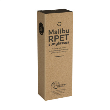 Logo trade promotional giveaways image of: Malibu RPET sunglasses
