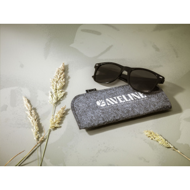 Logo trade advertising products image of: Feltro GRS RPET Pouch for glasses