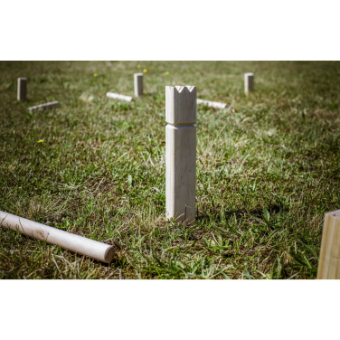 Logo trade promotional item photo of: Kingdom Kubb Outdoor Game