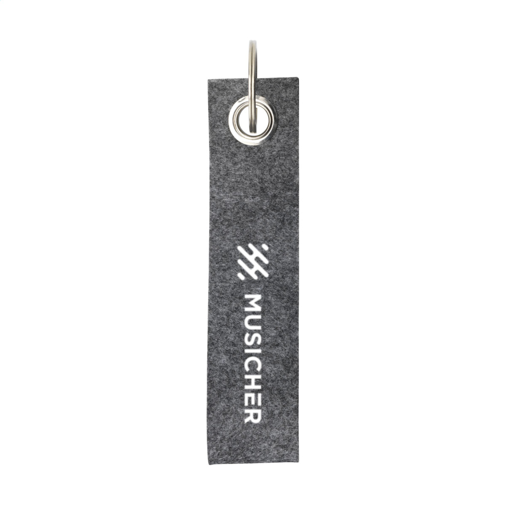 Logotrade promotional products photo of: GRS RPET Felt Keyring