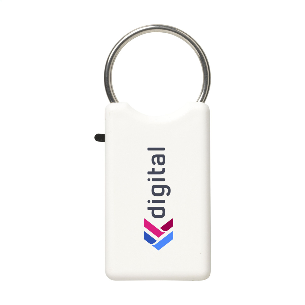 Logotrade promotional merchandise image of: Safe GRS Recycled Key Ring