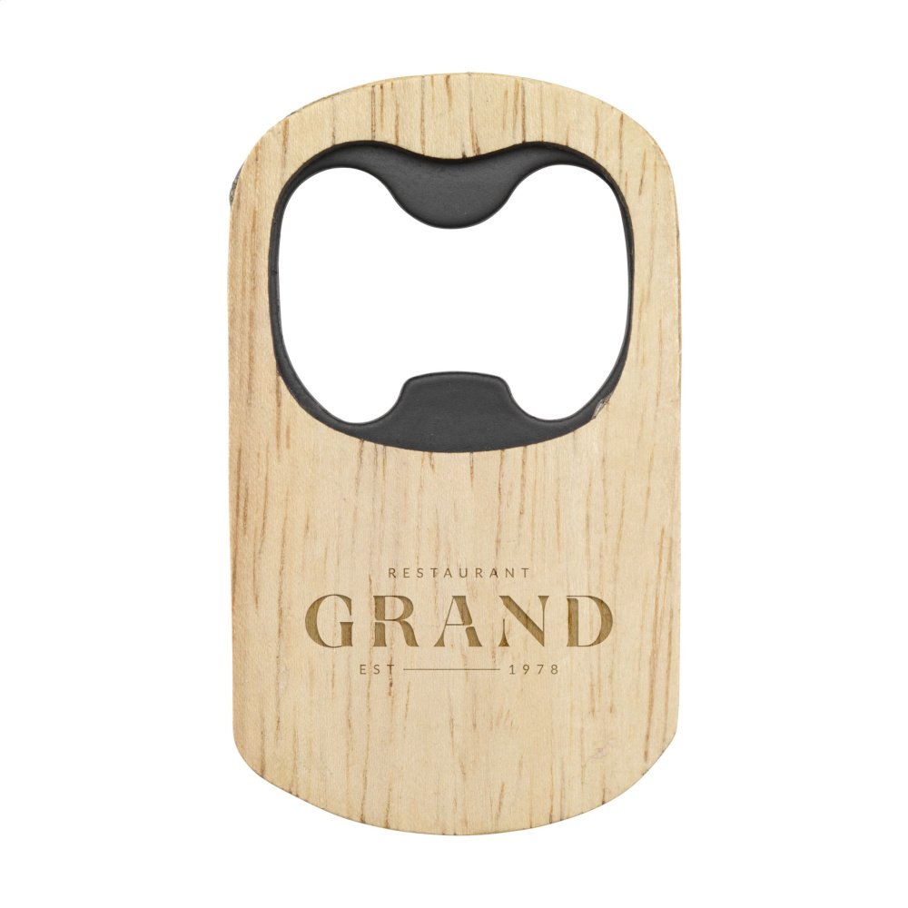 Logotrade promotional giveaways photo of: BlackBeech Opener