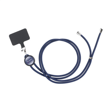 Logotrade promotional merchandise image of: Lace Lanyard GRS RPET 5 mm keycord