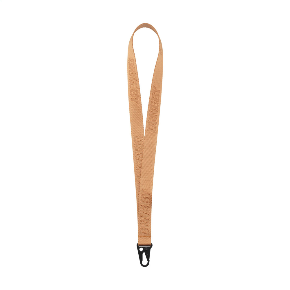 Logotrade advertising product picture of: Lanyard Deep Woven 25 mm keycord