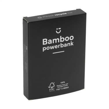Logotrade promotional gifts photo of: Bamboo 4000 Powerbank external charger