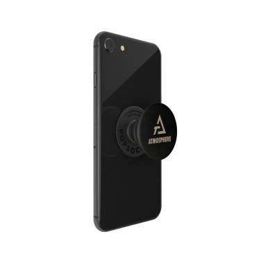 Logo trade advertising products image of: PopSockets® Aluminium telephone holder