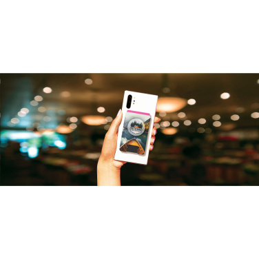 Logotrade promotional product picture of: PopSockets® PopWallet+ card holder with PopGrip