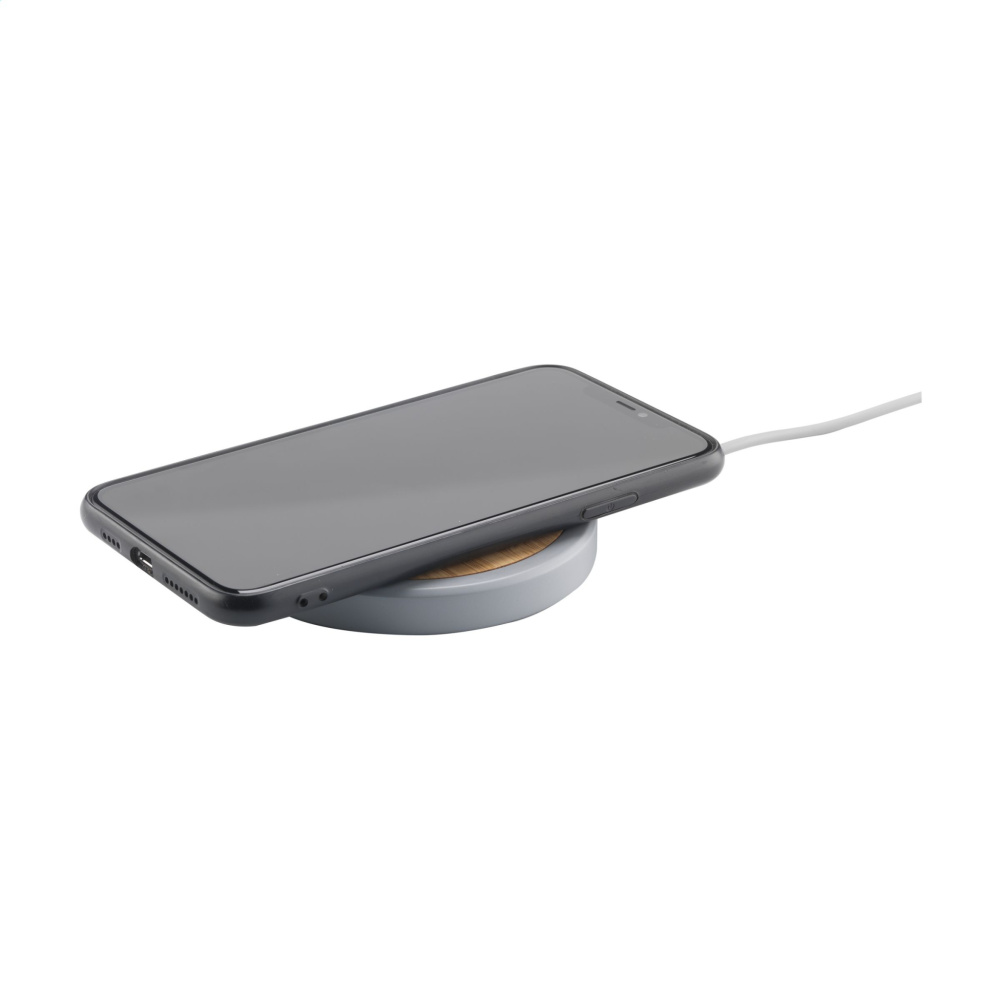 Logotrade corporate gift picture of: Lidos Stone ECO 10W Wireless Charger