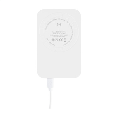 Logotrade promotional merchandise image of: Force Magnetic RCS Recycled Wireless Powerbank 5000