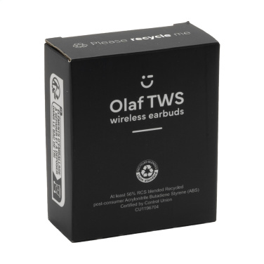 Logo trade advertising product photo of: Olaf RCS TWS Wireless Earbuds