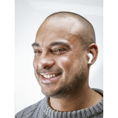 Logo trade promotional giveaways image of: Olaf RCS TWS Wireless Earbuds