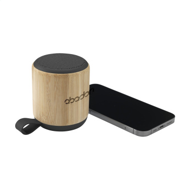 Logotrade promotional product image of: Timor Bamboo Wireless Speaker