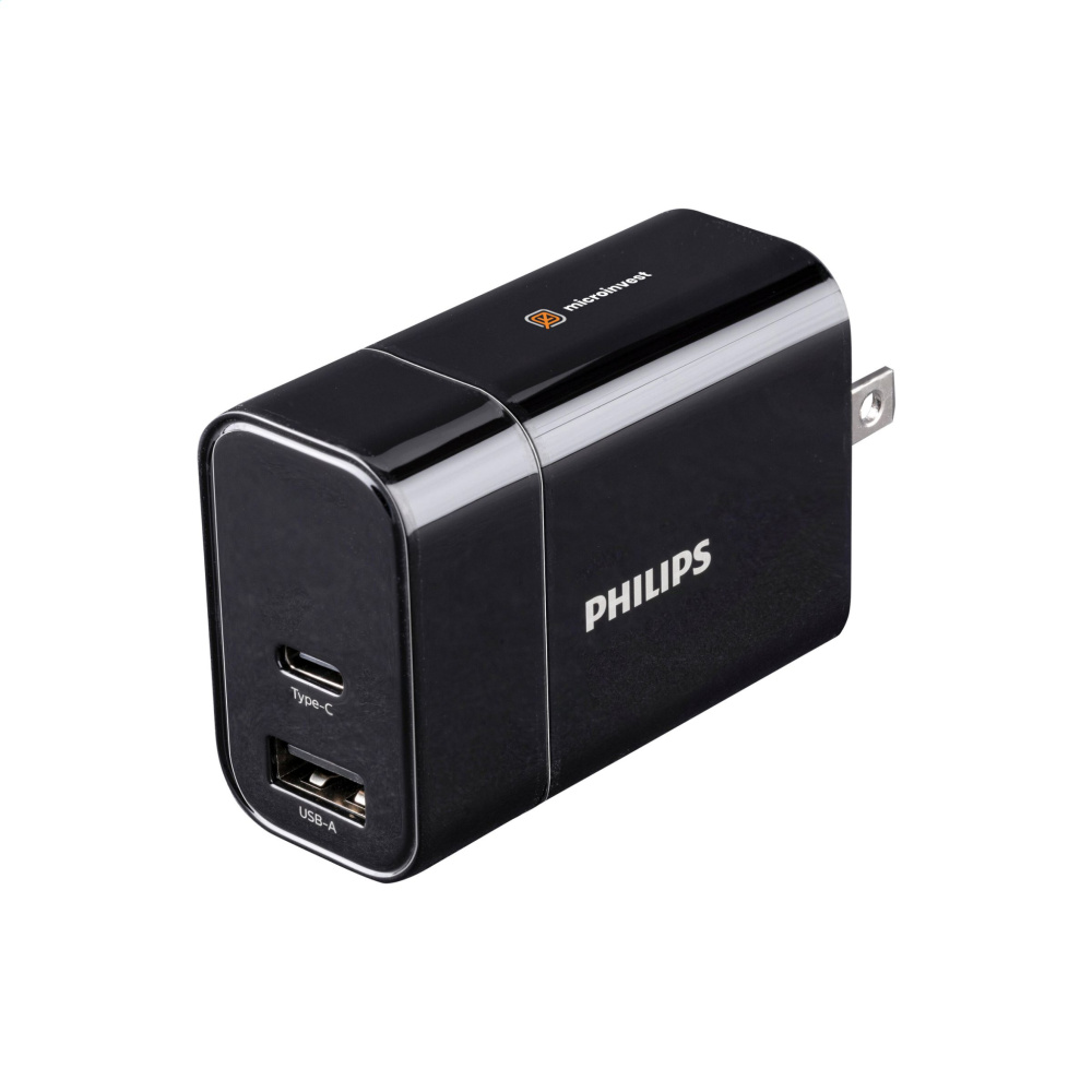 Logotrade promotional items photo of: Philips Travel Charger