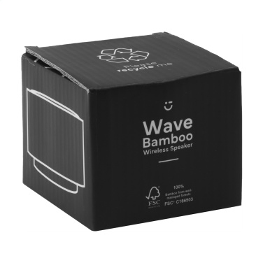 Logotrade promotional giveaway picture of: Wave Bamboo Wireless Speaker