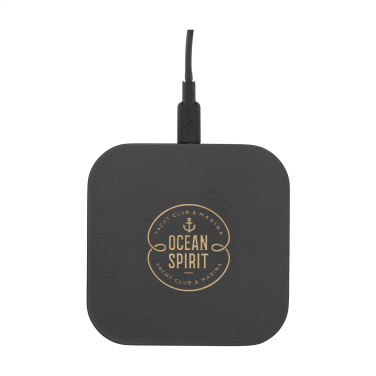 Logo trade advertising product photo of: Bamboo Wireless Charger 15W