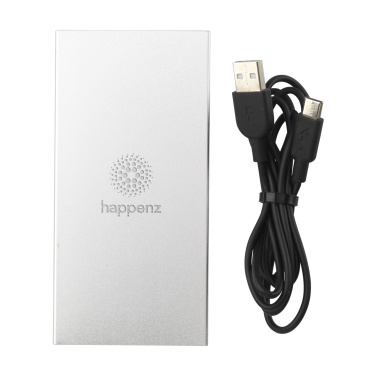 Logotrade promotional merchandise photo of: Tecco GRS Recycled Alu Powerbank 5000 external charger
