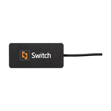 Logo trade corporate gift photo of: Tecco GRS Recycled Alu USB Hub