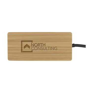 Logotrade promotional giveaway image of: Fyra Bamboo Hub