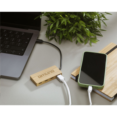 Logotrade promotional merchandise picture of: Fyra Bamboo Hub