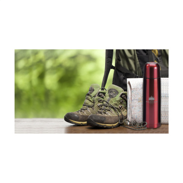 Logo trade corporate gifts image of: ThermoColour 500 ml thermo bottle