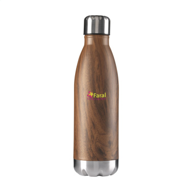 Logotrade advertising products photo of: Topflask Wood 500 ml drinking bottle