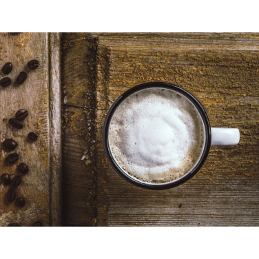 Logo trade promotional products image of: Retro Enamel Mug 350 ml