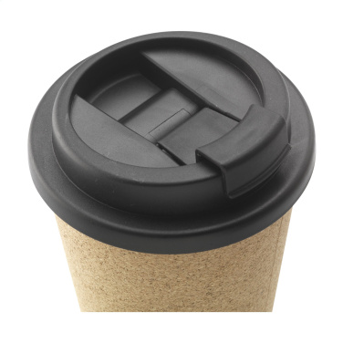 Logo trade promotional gifts picture of: Attea Cork 350 ml coffee cup