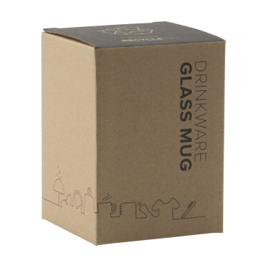 Logo trade advertising products image of: Alba 350 ml double-walled glass