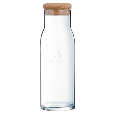 Logo trade promotional merchandise photo of: Algarve Carafe 1 L with a cork cap