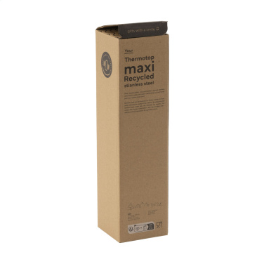 Logotrade promotional gifts photo of: Thermotop Maxi RCS Recycled Steel 1,000 ml thermobottle
