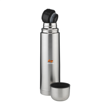 Logotrade promotional gifts photo of: Thermotop Maxi RCS Recycled Steel 1,000 ml thermobottle