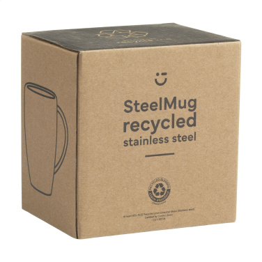 Logo trade promotional product photo of: SteelMug RCS Recycled Steel 220 ml