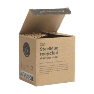 Logo trade promotional gift photo of: SteelMug RCS Recycled Steel 220 ml
