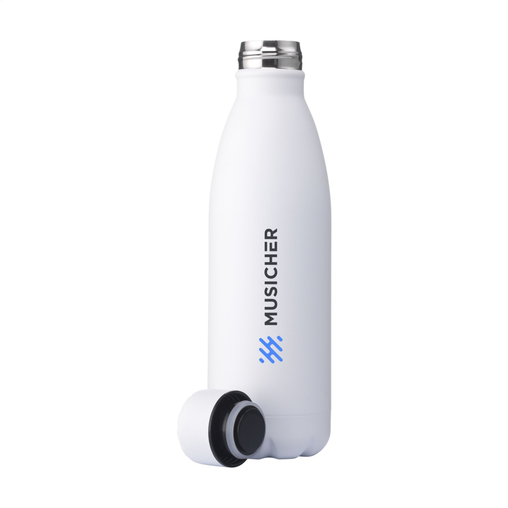 Logotrade promotional giveaway picture of: Topflask Premium RCS Recycled Steel drinking bottle
