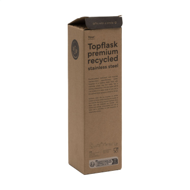 Logo trade promotional product photo of: Topflask Premium RCS Recycled Steel drinking bottle