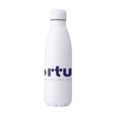 Logo trade promotional gift photo of: Topflask Premium RCS Recycled Steel drinking bottle