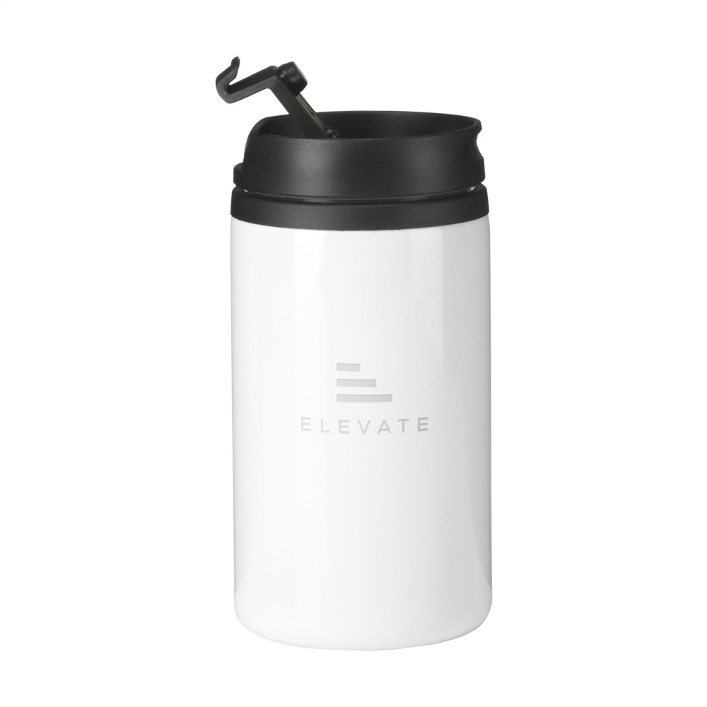 Logo trade promotional gifts image of: Thermo Can RCS Recycled Steel 300 ml thermo cup