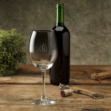 Logotrade promotional product image of: Smokey Wine Glass 465 ml