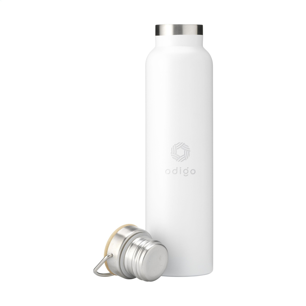 Logo trade promotional merchandise photo of: Nordvik RCS Recycled Steel 750 ml