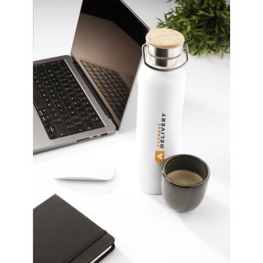 Logo trade promotional giveaways picture of: Nordvik RCS Recycled Steel 750 ml