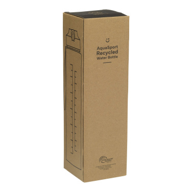 Logo trade promotional gifts picture of: AquaSport GRS Recycled Water Bottle 1,000 ml