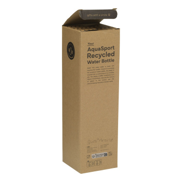 Logotrade business gift image of: AquaSport GRS Recycled Water Bottle 1,000 ml