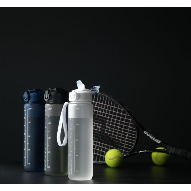 Logo trade promotional merchandise image of: AquaSport GRS Recycled Water Bottle 1,000 ml