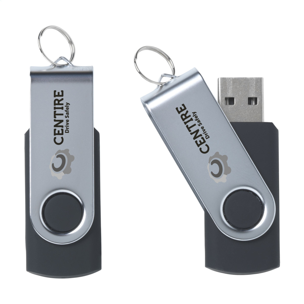 Logo trade promotional gifts picture of: USB Twist from stock 4 GB